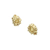 14 karat yellow gold barnacle cluster earrings