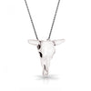 Petite Cow Skull Necklace