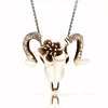 Bronze "Dolly" Sheep Skull Necklace