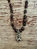 Barnacle and Garnet Necklace