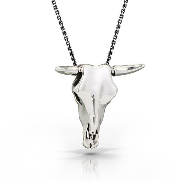 Cow Skull Necklace
